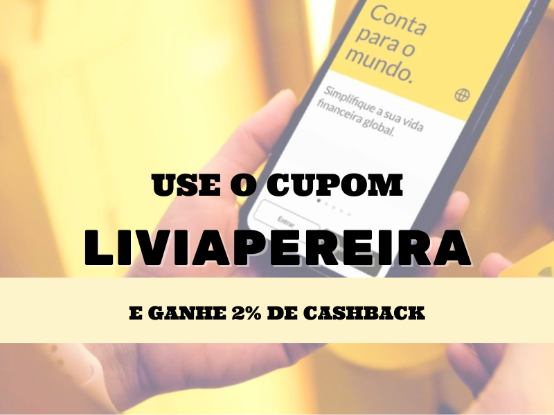 Cupom LIVIAPEREIRA 2% de cashback NOMAD