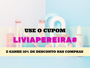 Cupom LIVIAPEREIRA# para 10% de desconto na Vizzela