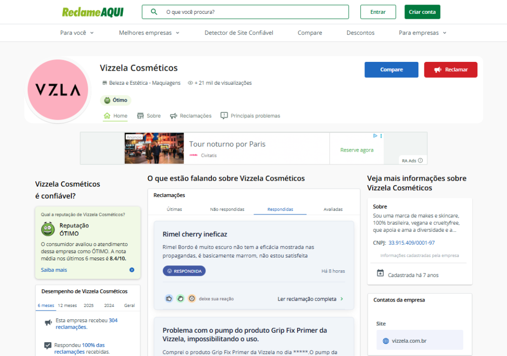 Vizzela é boa