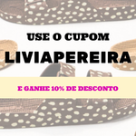 Cupom de desconto acumulativo na Linus com cupom 10% LIVIAPEREIRA