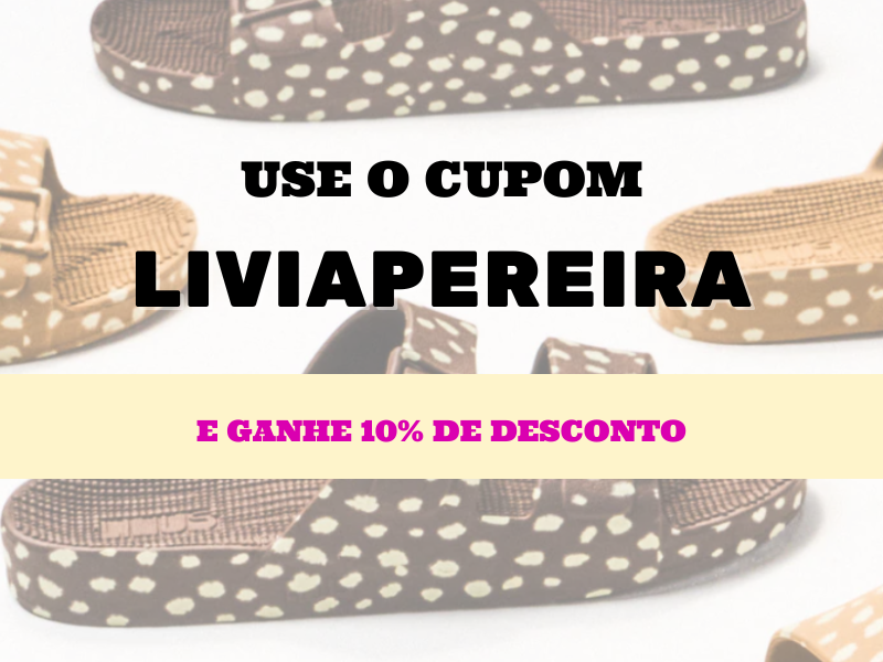 Cupom de desconto acumulativo na Linus com cupom 10% LIVIAPEREIRA