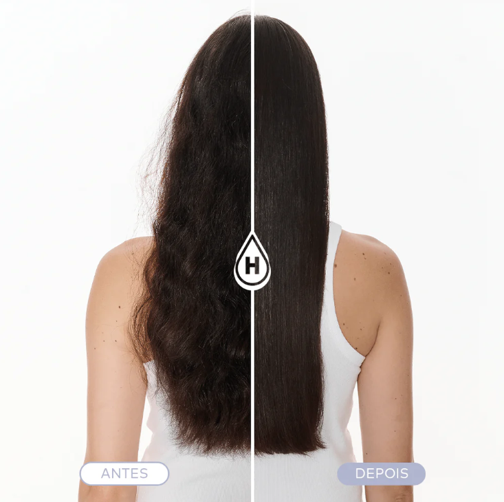 Descubra como acabar com o frizz com uma rotina completa de cuidados e os produtos da linha Antifrizz Hidratei.