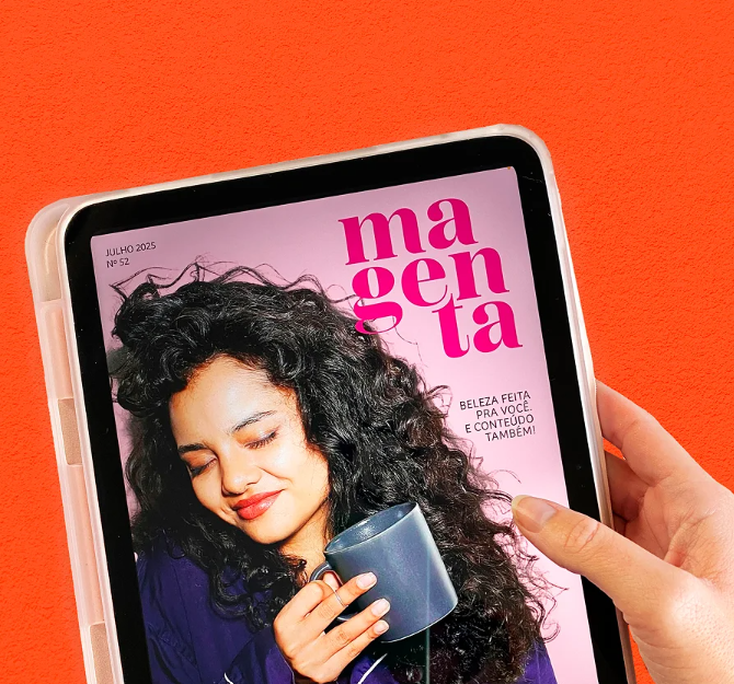 Receba uma revista exclusiva mensalmente na sua assinatura. 