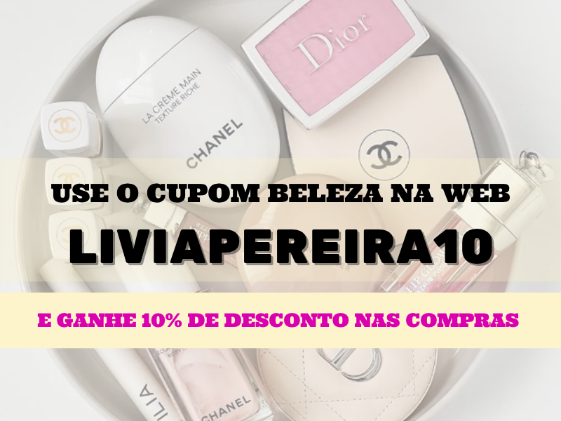 Cupom de desconto Beleza na Web LIVIAPEREIRA10