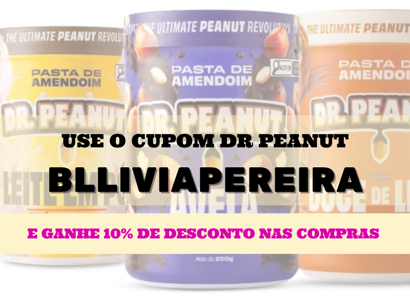 Cupom de desconto Dr Peanut BLLIVIAPEREIRA